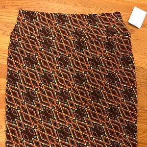 Nwt xl Lularoe Cassie pencil skirt